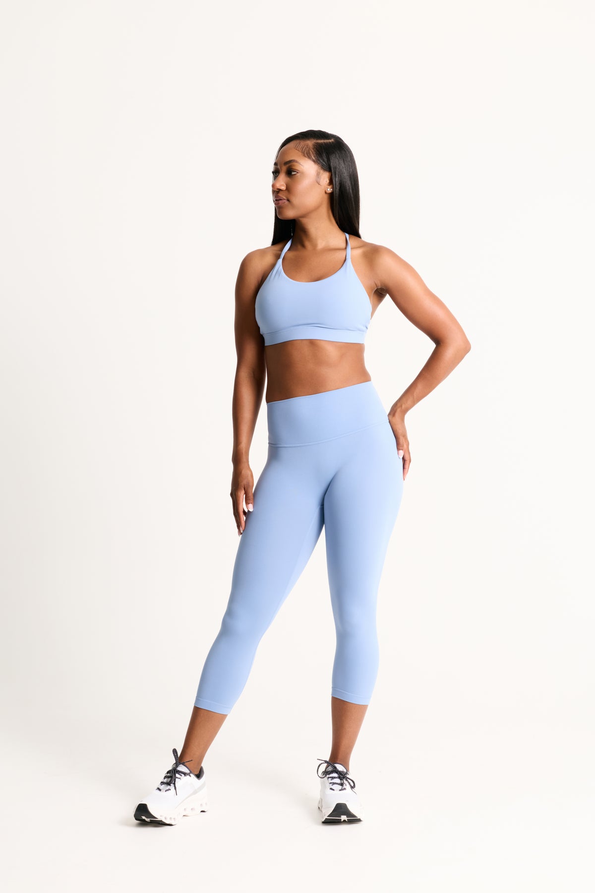 Salavou Flow strappy back sports bra