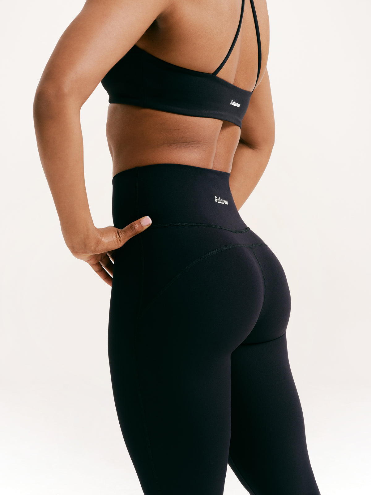 Salavou high waisted flare leggings