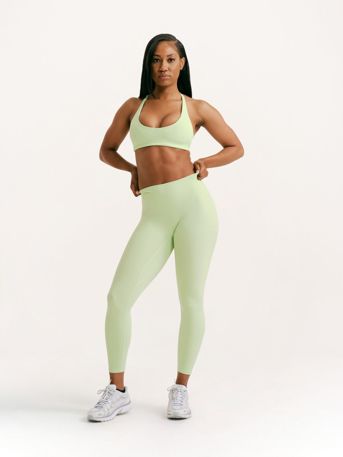 Salavou Allure Bra and Ultimate Sculpt Leggings in Green
