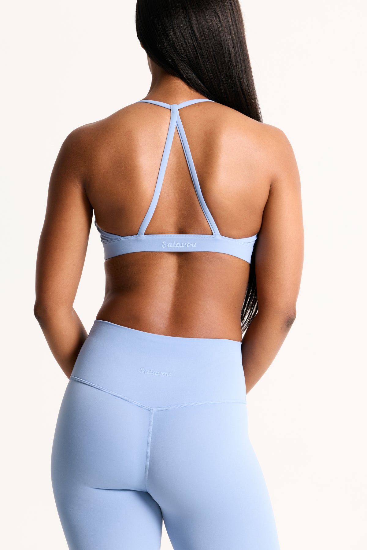 Salavou Flow strappy back sports bra
