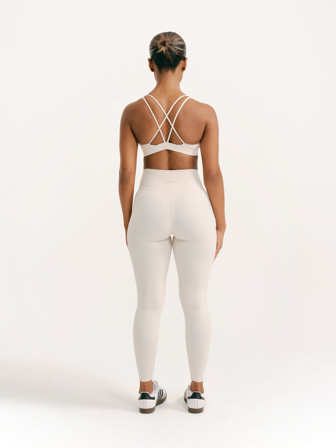 Salavou Signature Silhouette Leggings in Beige
