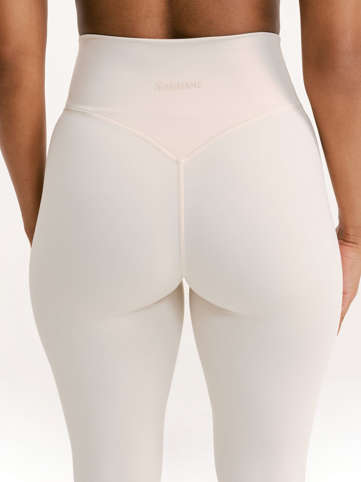 Salavou Signature Silhouette Leggings in Beige