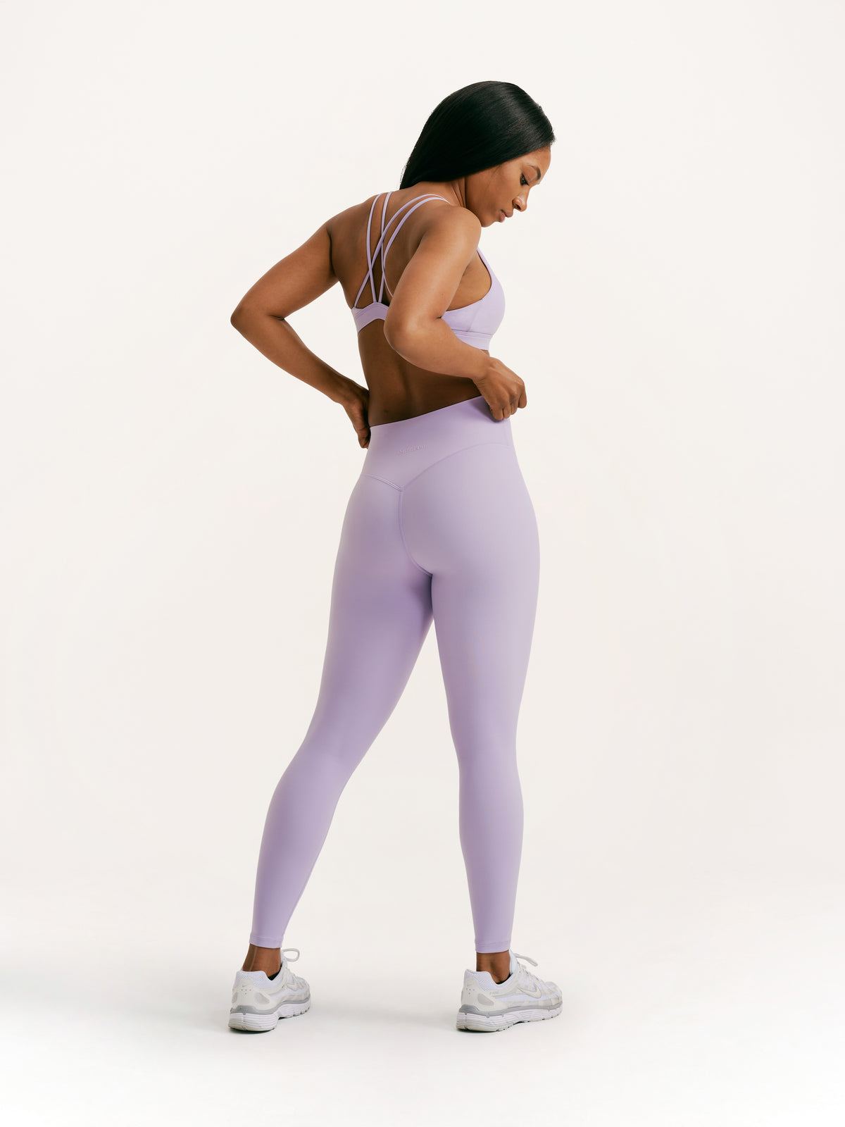Salavou Signature Silhouette Leggings in Lavender