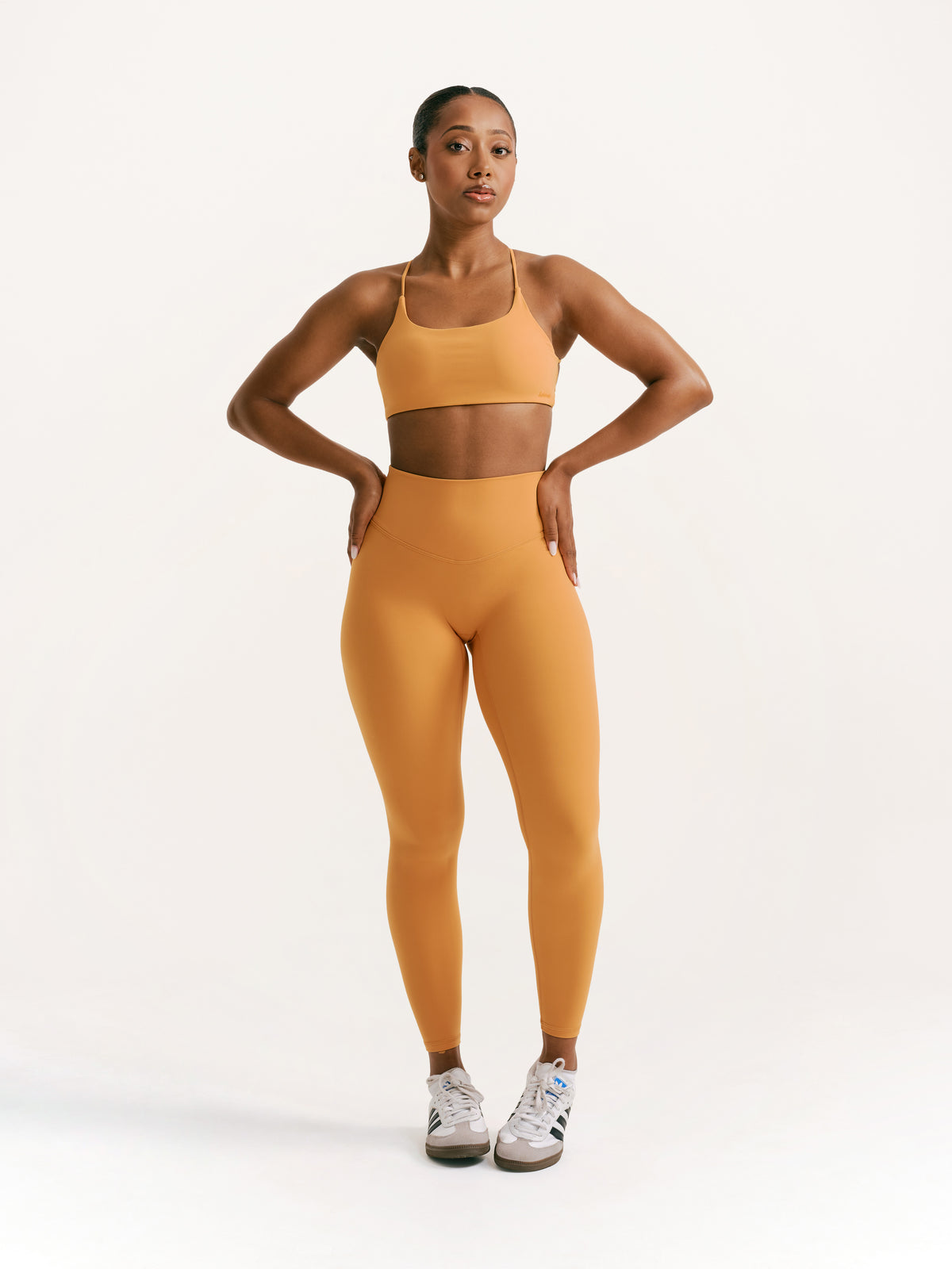 Salavou Signature Silhouette Leggings in Orange