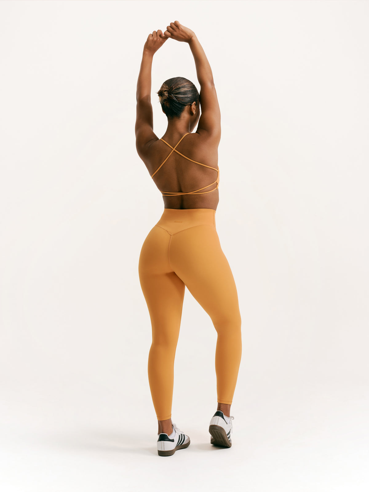 Salavou Signature Silhouette Leggings in Orange